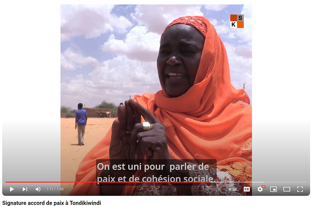 picture-paix Un reportage vidéo de Studio Kalangou sur l’accord de paix signé par les communautés en juin 2023, est accessible sur YouTube « Signature accord de paix à Tondikiwindi ».